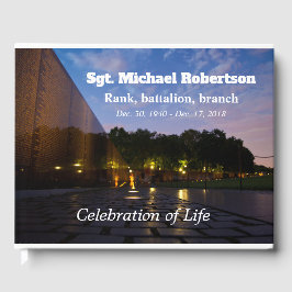 Personlig Vietnam Veteran Memorial Gästböcker