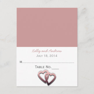 Personlig vigselkort inbjudningar