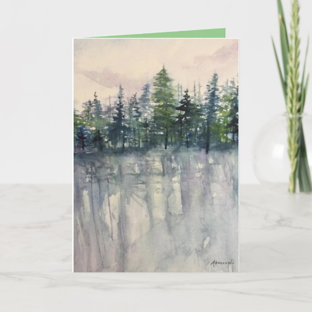 Personlig Vikt julhälsningskort Kort (Framsida)