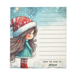 Personlig Viktig jul Anteckningsblock