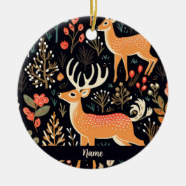 Personlig Viktigt Hjort Ornament