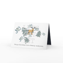 Personlig Viktigt jultomte Rustic Reindeer