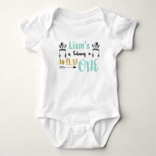 Personlig Vild 1 Baby Jersey Bodykostym Tröja