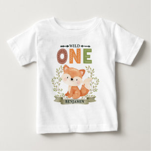 Personlig VILD ETT första skogsräv T Shirt