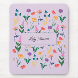 Personlig vildblomma Lavendel Musmatta