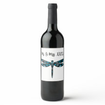 Personlig Vin Flaska Lables