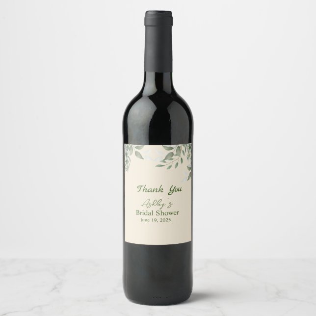 Personlig Vin labb Vinflaska Etikett (Framsida)