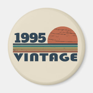 Personlig vintage 30års födelsedag-gåva magnet
