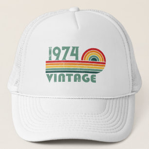 Personlig vintage 50-årsgåvor keps