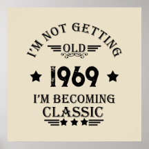 Personlig vintage 55-årsfest