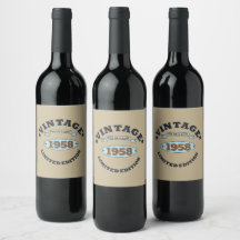 Personlig vintage 65-årsfest