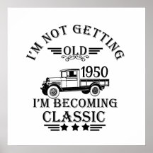 Personlig vintage 75-årsdag