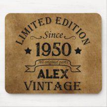 Personlig vintage 75:e födelsedagsfest