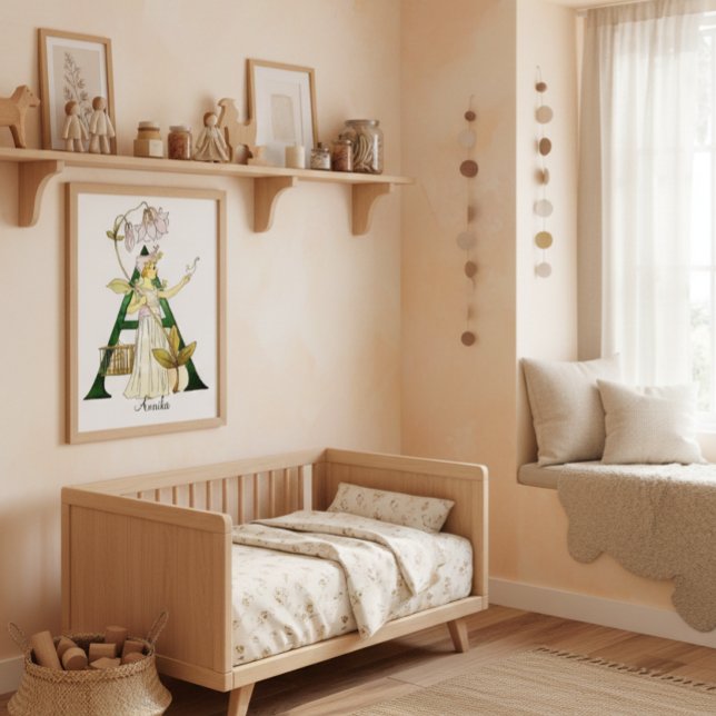 Personlig Vintage Alphabet Brev A Poster (Skapare uppladdad)