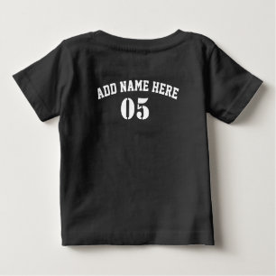 Personlig Vintage Baseball Namn Number Retro T Shirt