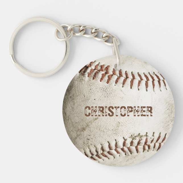 Personlig Vintage Baseboll (Framsidan)
