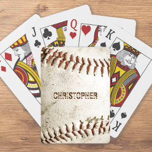 Personlig Vintage Baseboll Casinokort