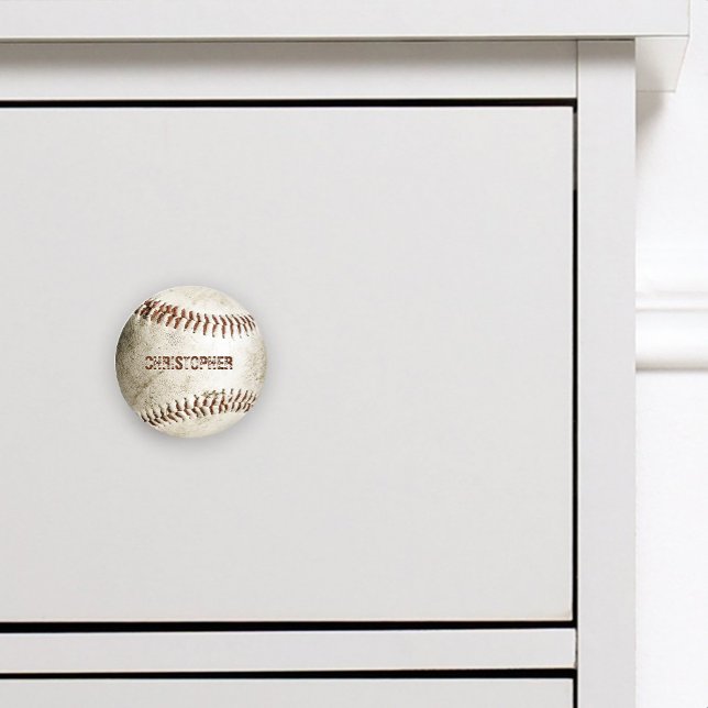 Personlig Vintage Baseboll Knopp (Skapare uppladdad)