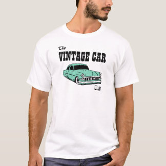 PERSONLIG VINTAGE BIL KLUBB TEE SHIRT