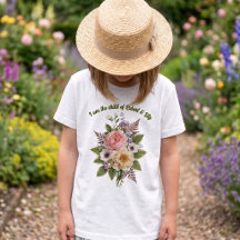 Personlig Vintage Botanisk Blommig "Barn till"