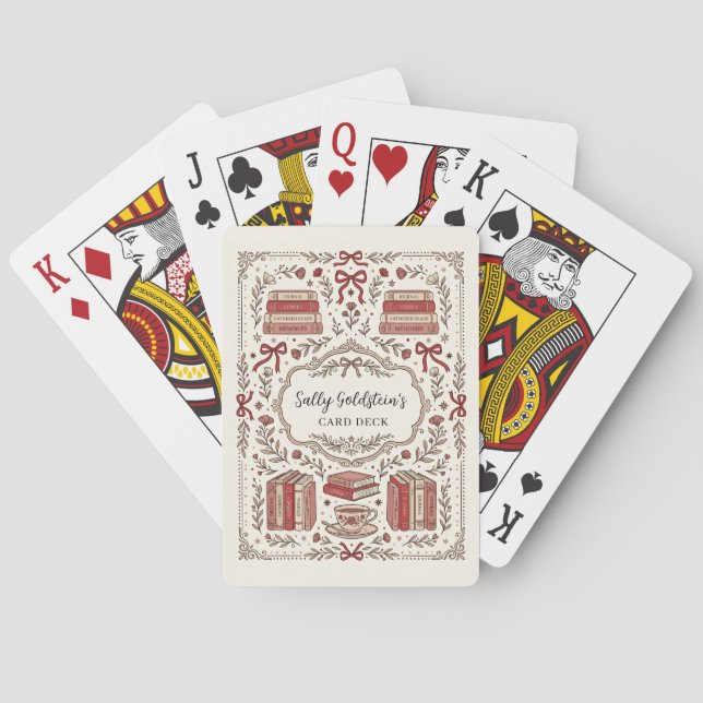 Personlig Vintage  Casinokort (Baksidan)