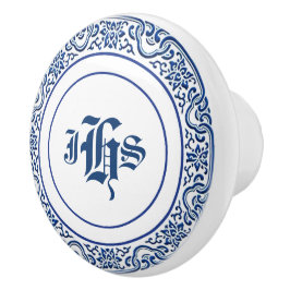 Personlig Vintage Chinoiserie Bird-Flower Art Knopp