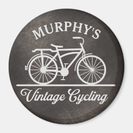 Personlig Vintage Cycling Retro Cycle Magnet
