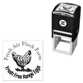 Personlig Vintage Egg Frimärke Självfärgande Stämpel