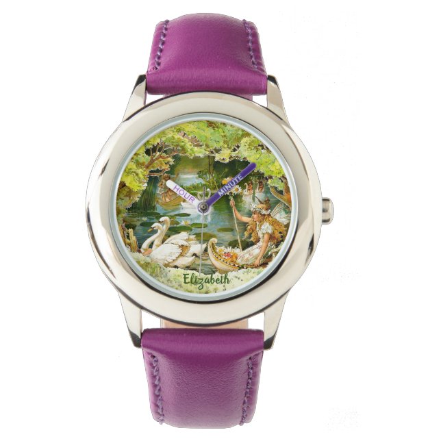 Personlig Vintage Fairy Armbandsur (Framsida)