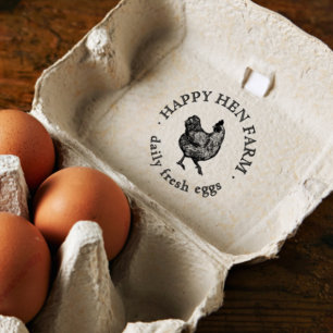 Personlig Vintage Family Business-gruppägg Stämpel