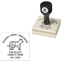 Personlig Vintage Family-grupp Stämpel