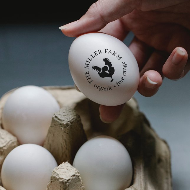 Personlig Vintage Farm Egg Stämpel (Skapare uppladdad)