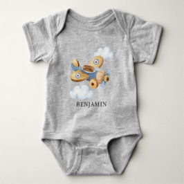 Personlig Vintage Flygplan Leksak T Shirt