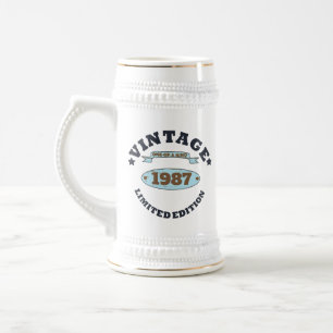 Personlig vintage födelsedagspresent sejdel