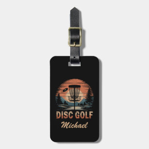 Personlig Vintage Frisbee Disk Golf Basket Bagagebricka