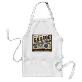Personlig Vintage Garage Apron Förkläde
