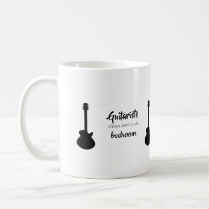Personlig Vintage Gifts for guitarist, musiker Kaffemugg