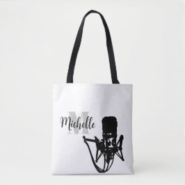 Personlig Vintage Gifts for Musician Tote Bag Tygkasse