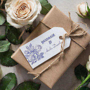 Personlig Vintage Rose Handgjord av Självfärgande Stämpel