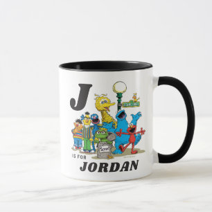 Personlig Vintage Sesame Street Pals Mugg