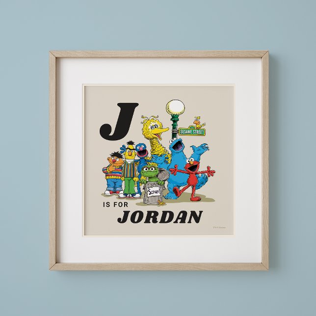 Personlig Vintage Sesame Street Pals Poster (Skapare uppladdad)