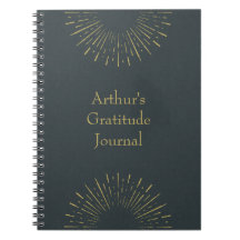 Personlig Vintage Stil Gratitude Journal