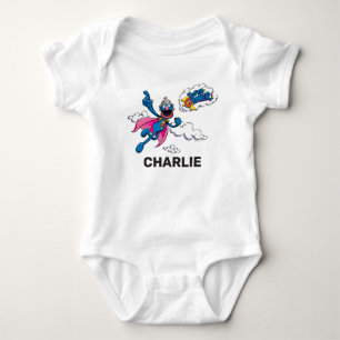 Personlig Vintage Toppen Grover Baby Bodykostym T Shirt