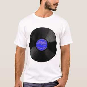 Personlig Vinyl Record Unisex T-Shirt