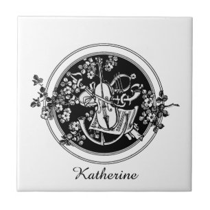 Personlig violin kakelplatta