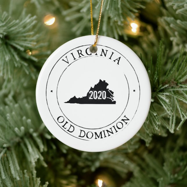 Personlig Virginia Ornament (Träd)