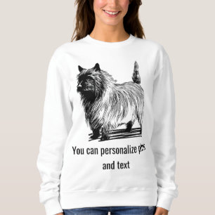 Personlig vit svart kattmamma familj husdjur foto t shirt