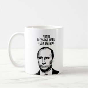 PERSONLIG VLADIMIR PUTIN KAFFEMUGG