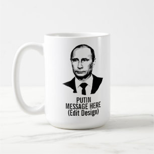 PERSONLIG VLADIMIR PUTIN KAFFEMUGG