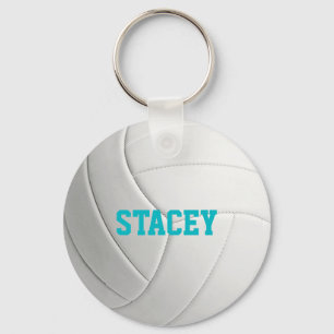 Personlig Volleyball Nyckelring